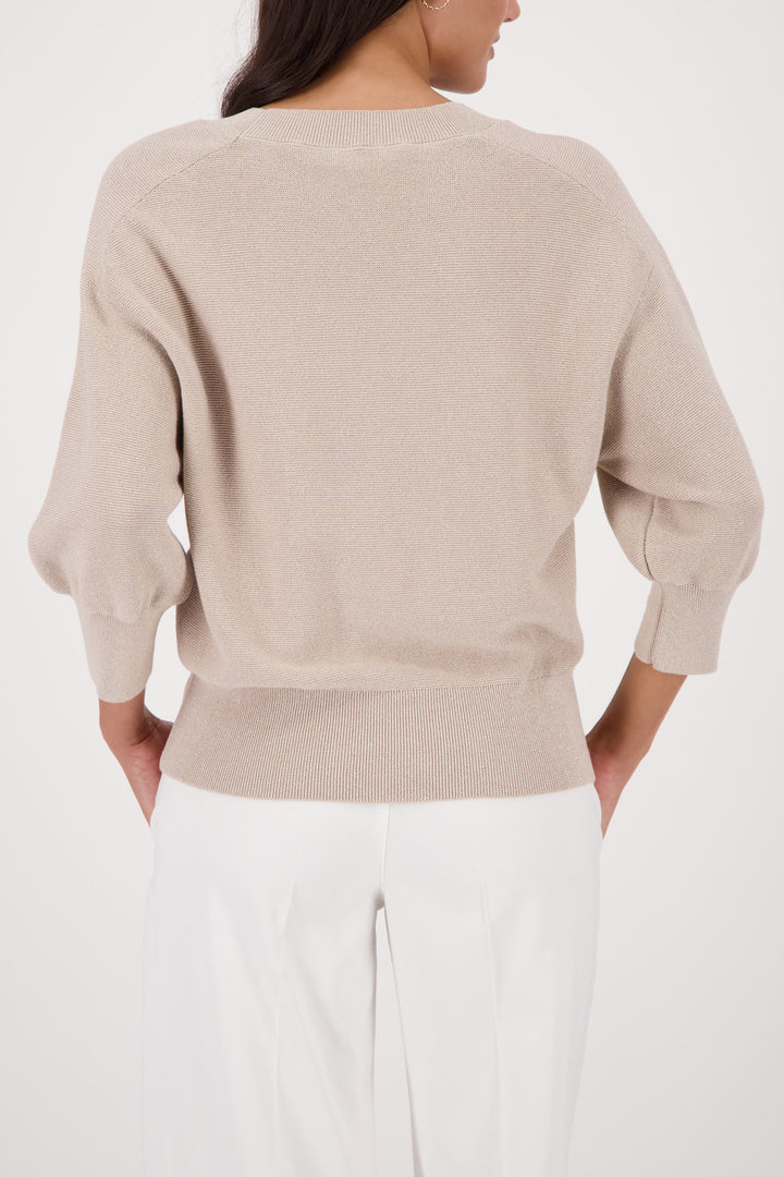 Monari - Knitted Lurex Jumper