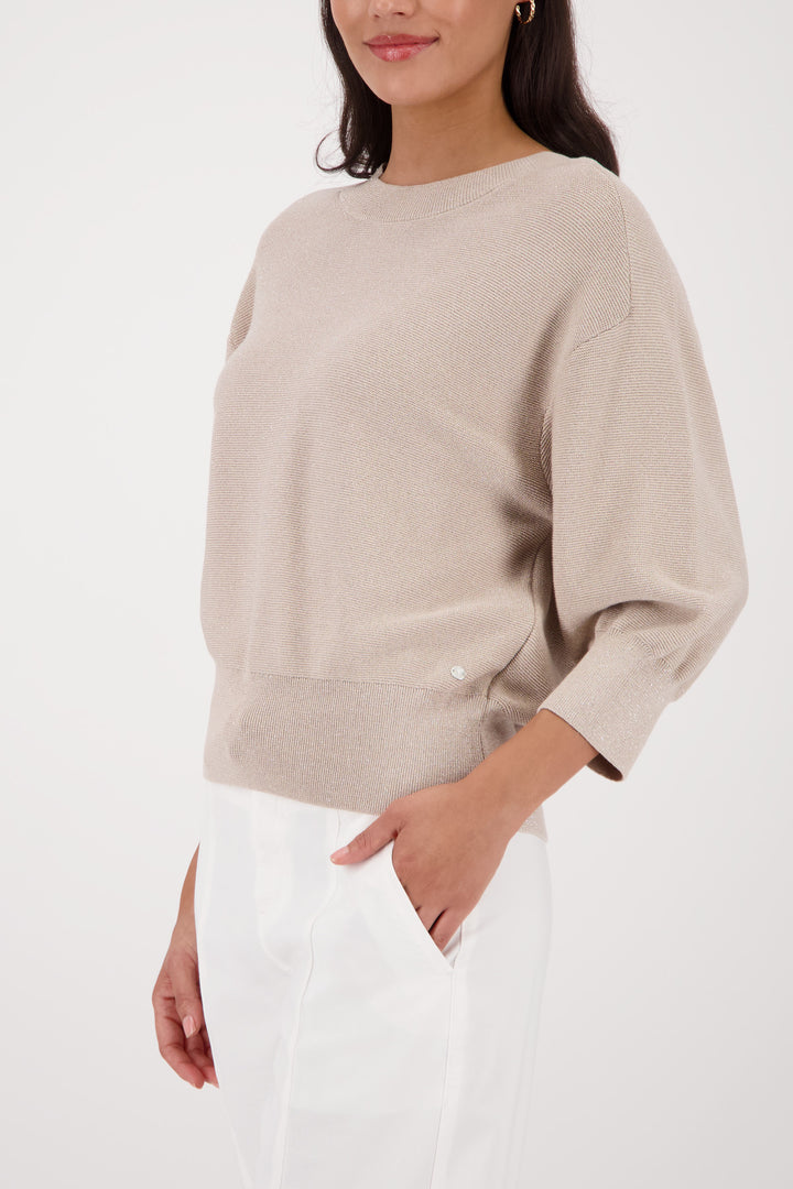 Monari - Knitted Lurex Jumper