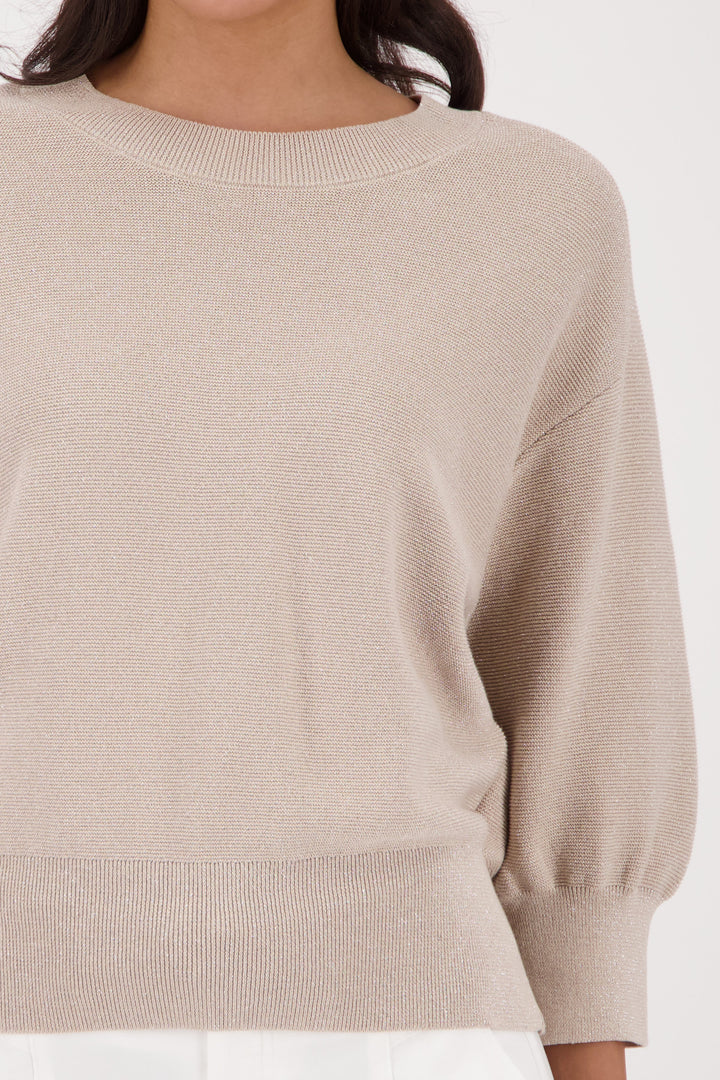 Monari - Knitted Lurex Jumper