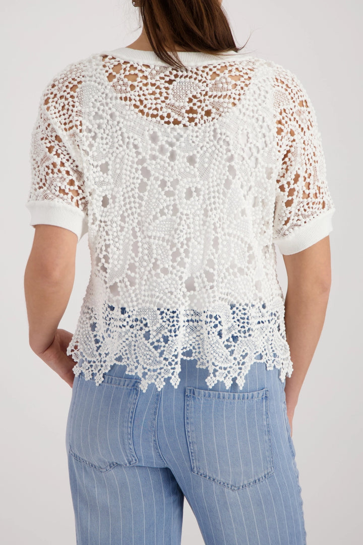 Monari - Lace Pattern Jumper