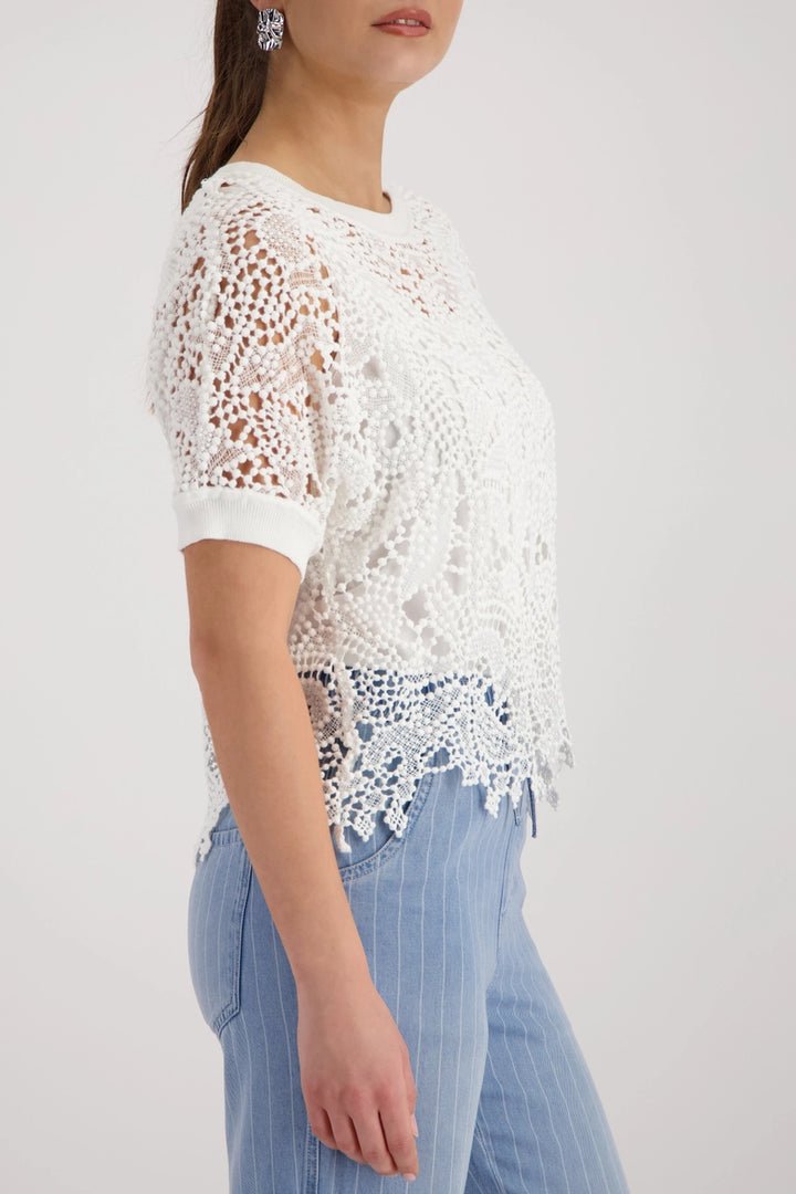 Monari - Lace Pattern Jumper