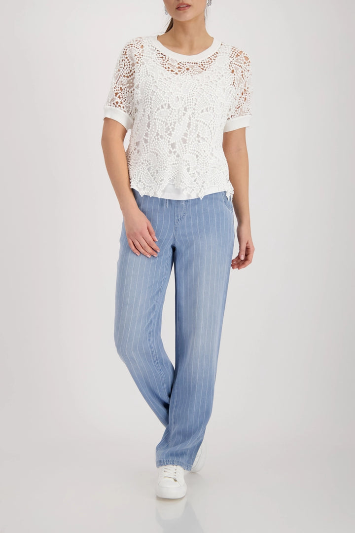 Monari - Lace Pattern Jumper