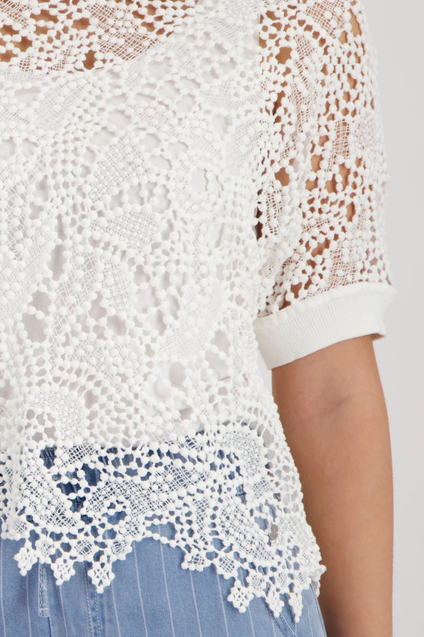 Monari - Lace Pattern Jumper