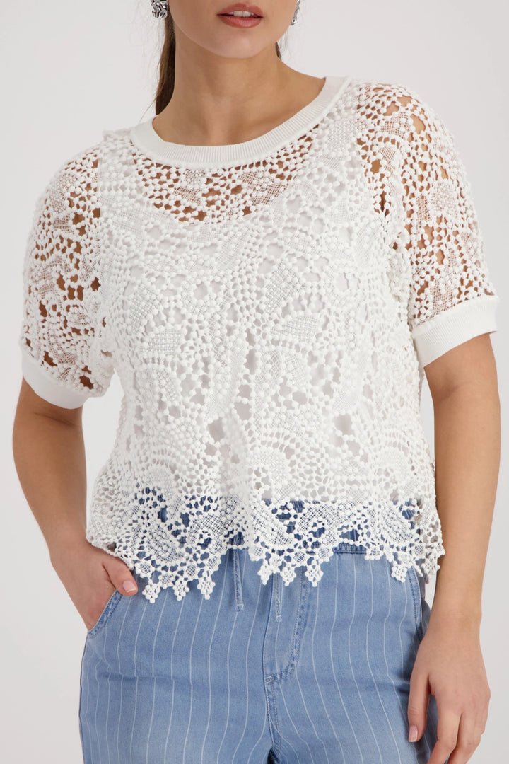 Monari - Lace Pattern Jumper