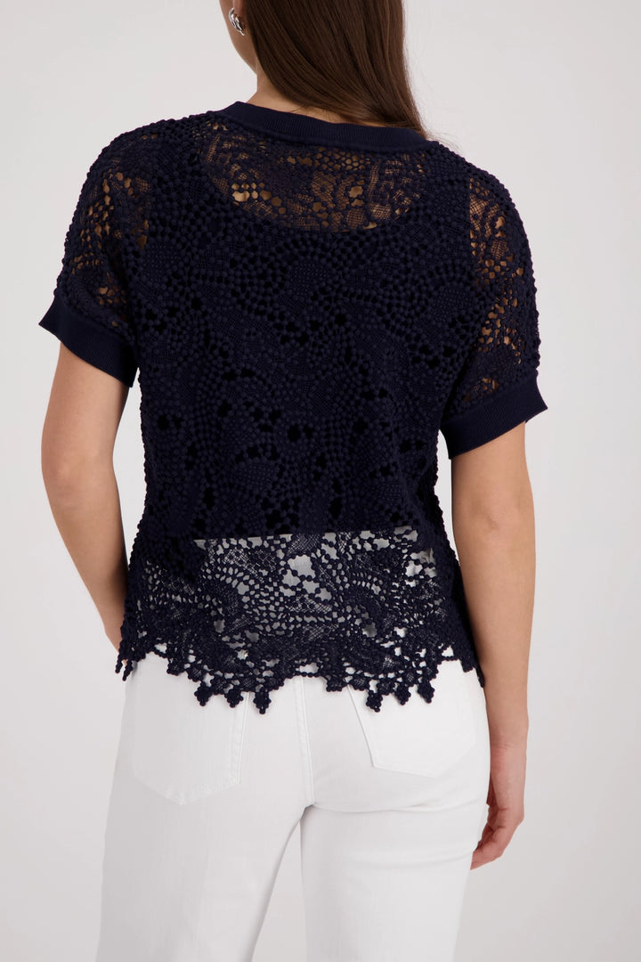 Monari - Lace Pattern Jumper