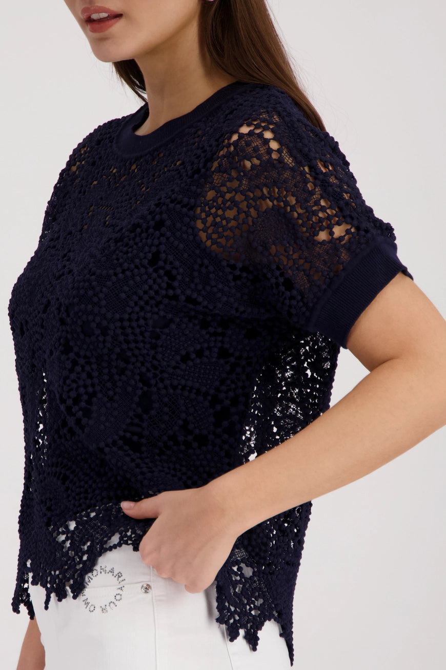 Monari - Lace Pattern Jumper