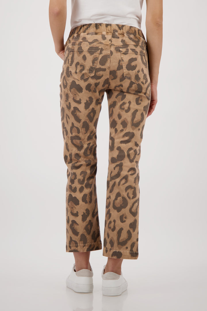 Monari - Leopard Print Joggers