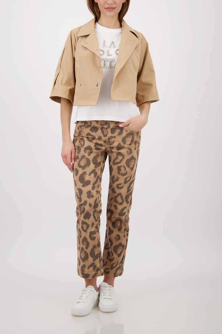 Monari - Leopard Print Joggers