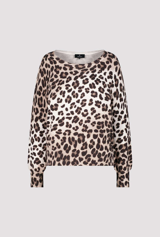 Monari - Leopard Print Jumper