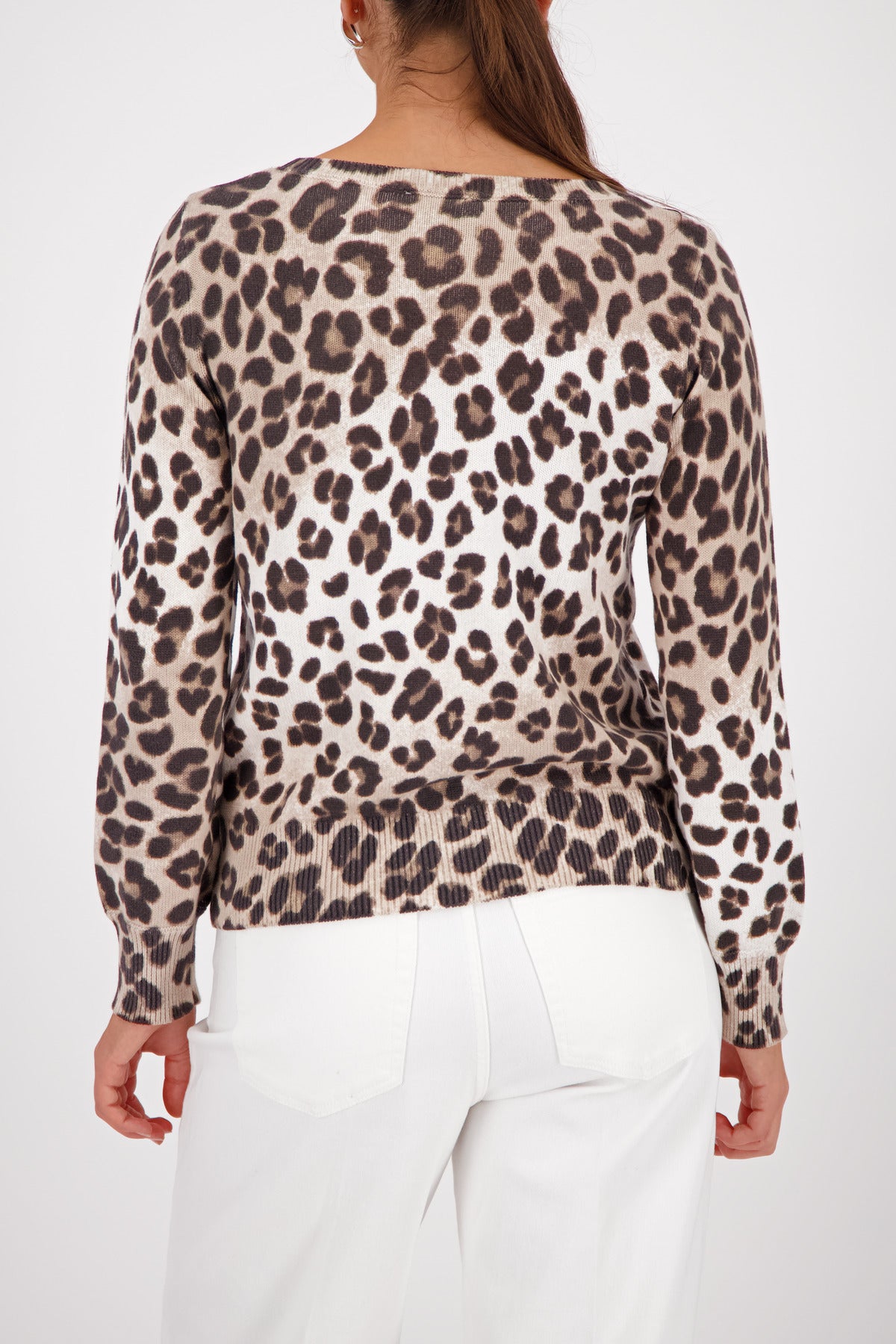 Monari - Leopard Print Jumper