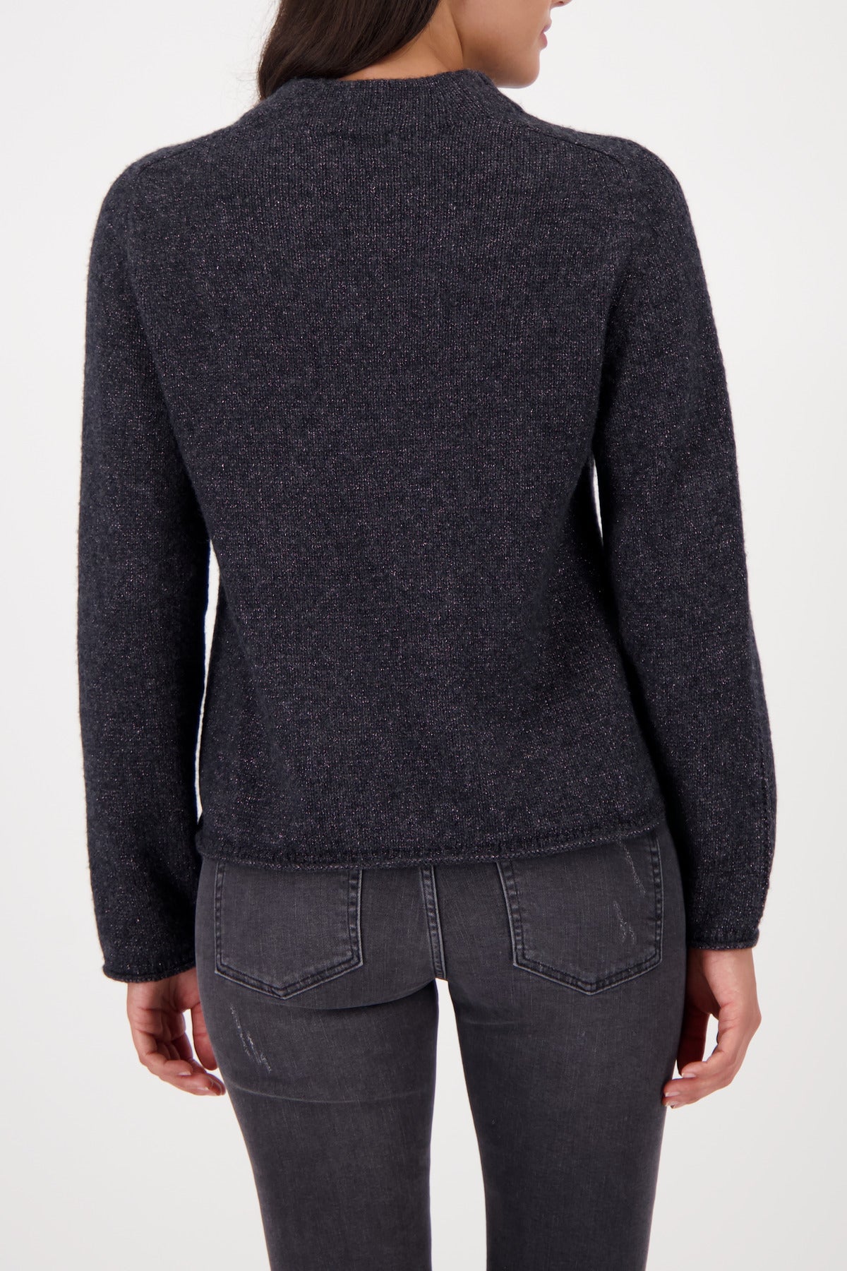 Monari - Lurex Fluffy Sweater