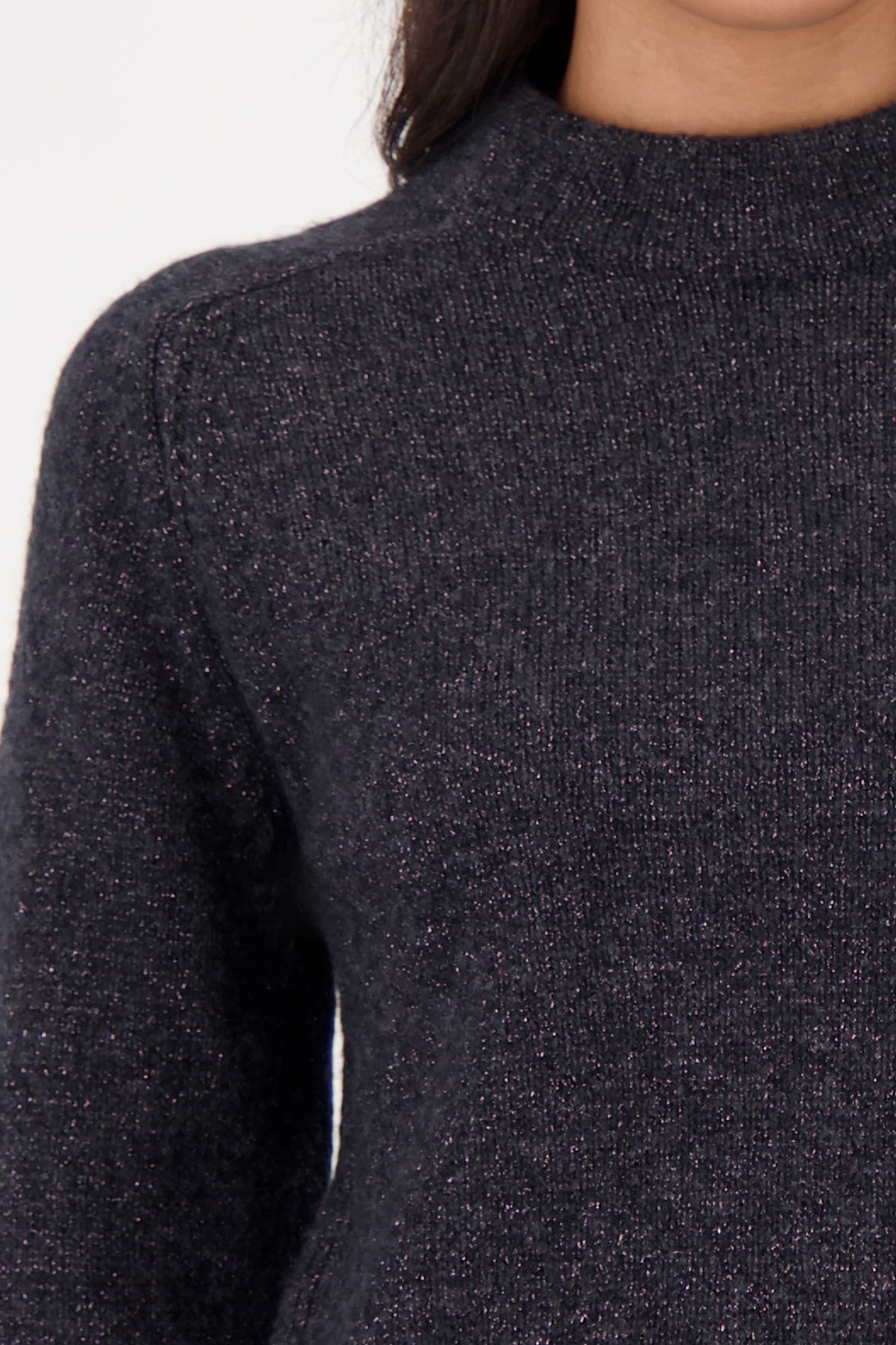 Monari - Lurex Fluffy Sweater