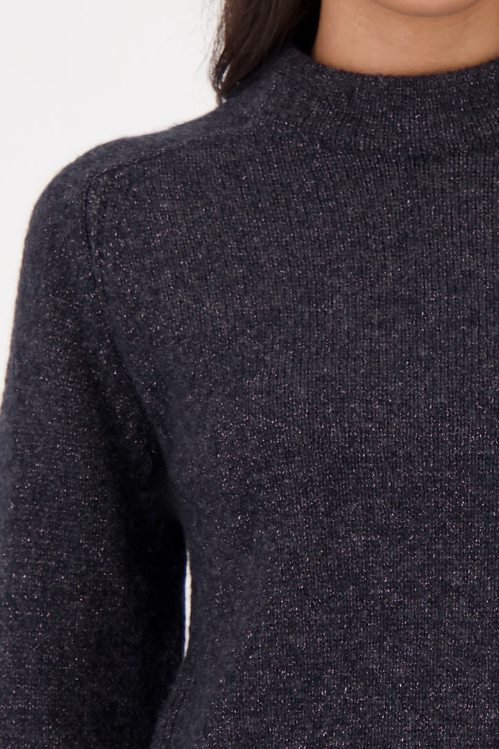 Monari - Lurex Fluffy Sweater