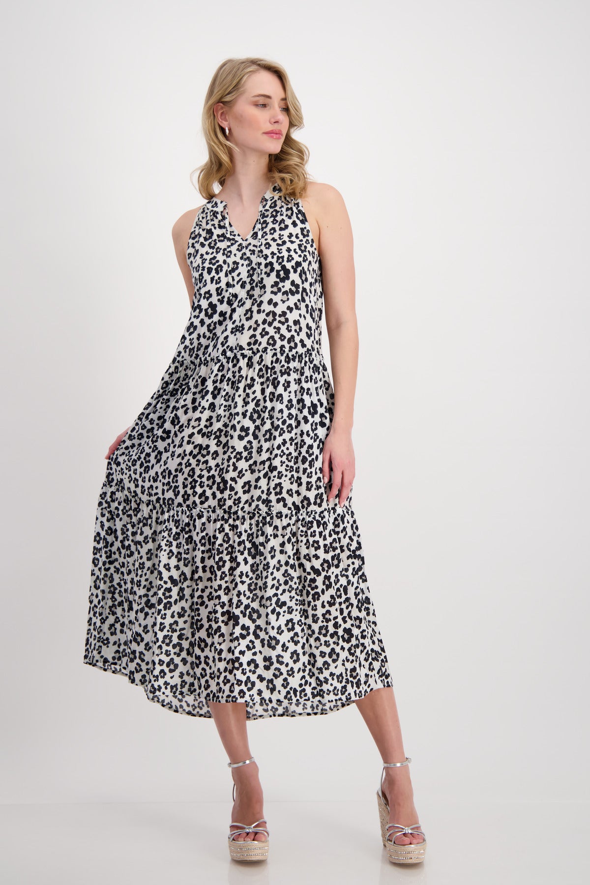 Monari - Maxileo Print Dress