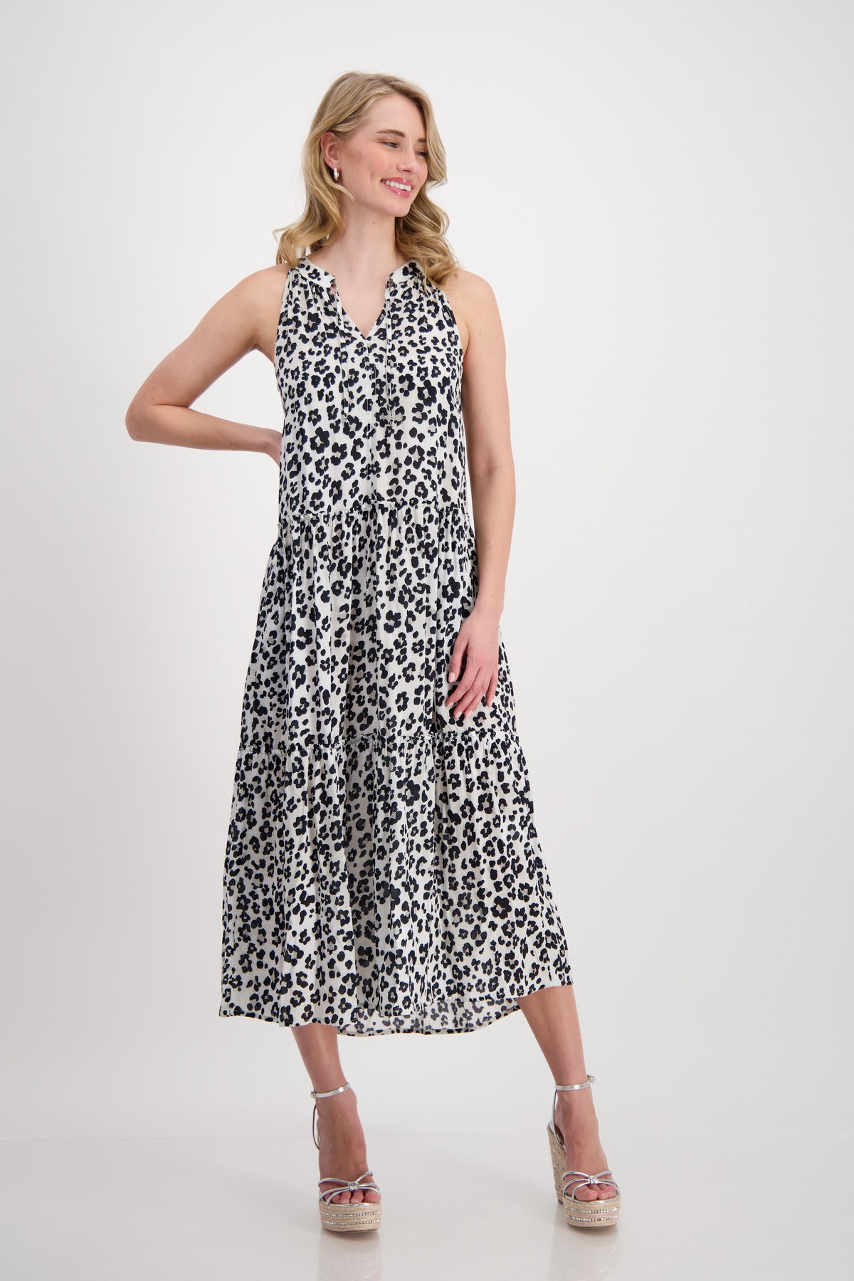 Monari - Maxileo Print Dress