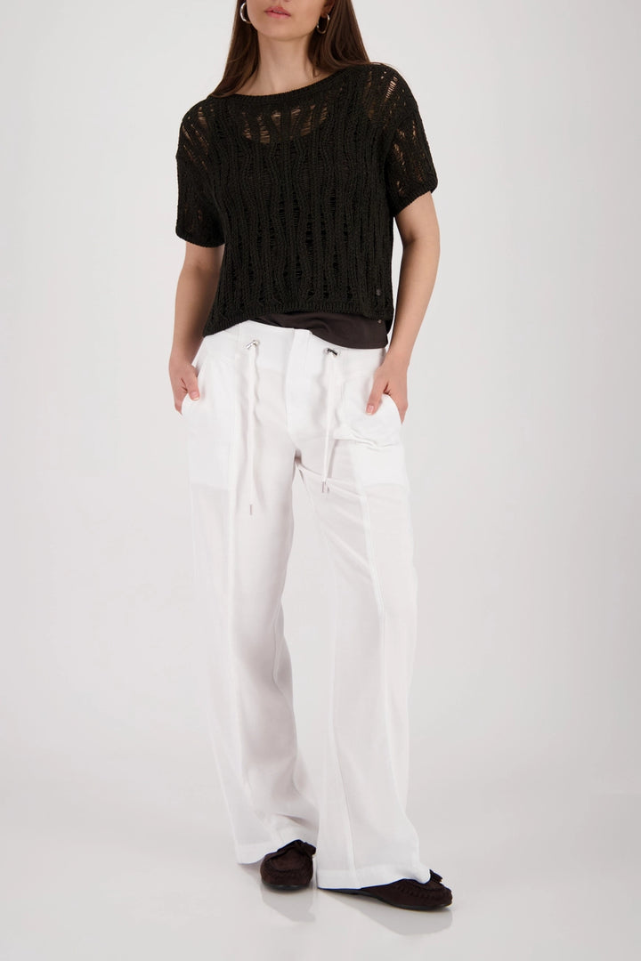 Monari - Openwork Knitted Jumper