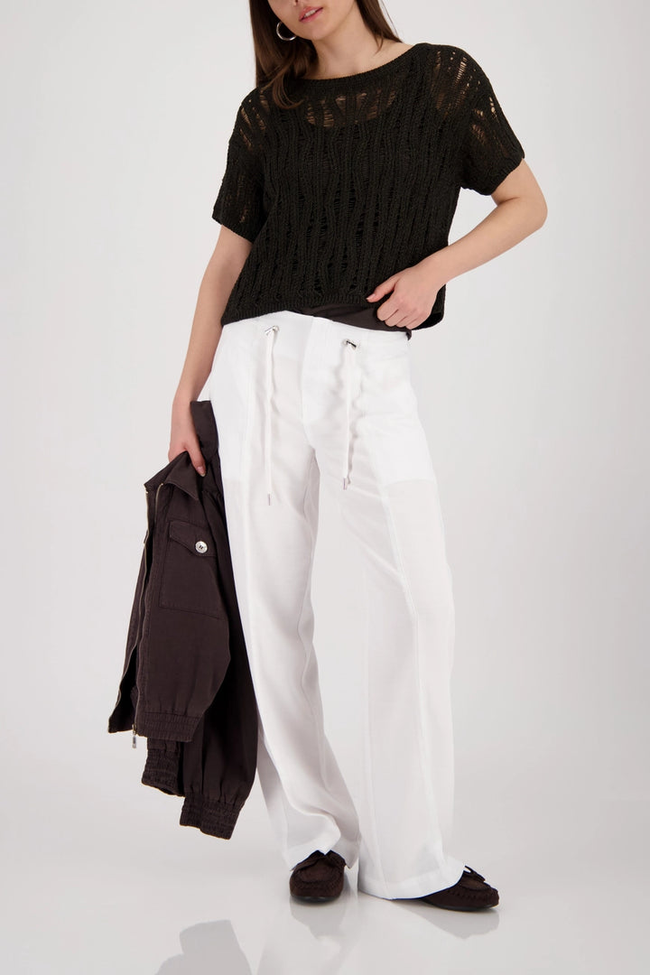 Monari - Openwork Knitted Jumper