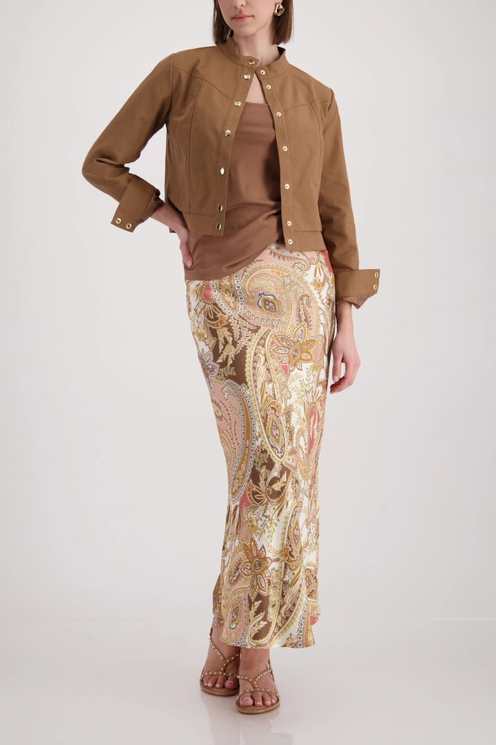 Monari - Paisley Maxi Skirt