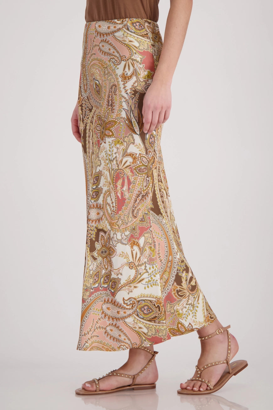 Monari - Paisley Maxi Skirt