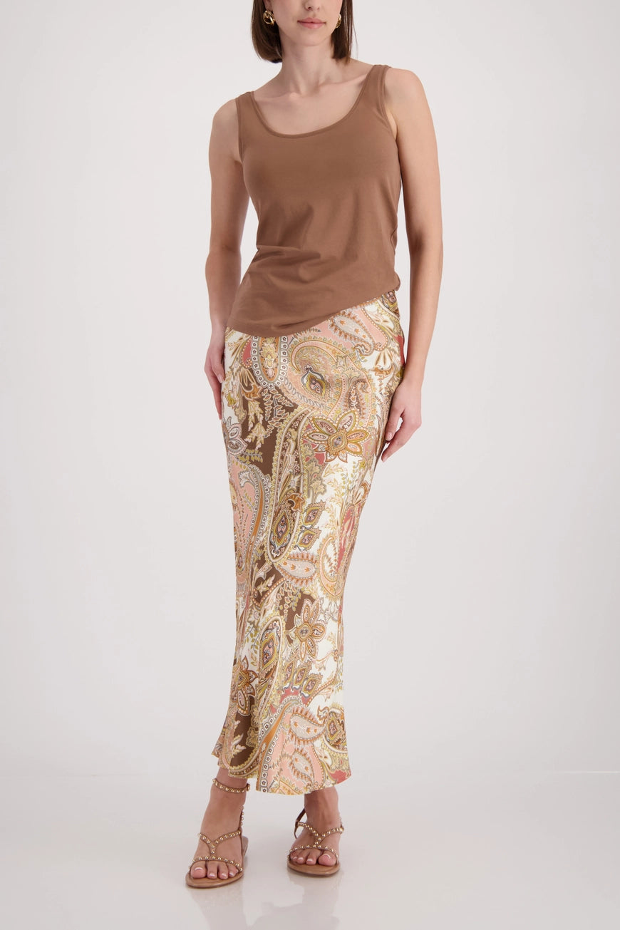 Monari - Paisley Maxi Skirt