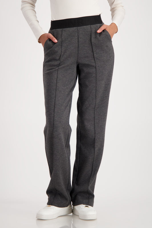 Monari - Pants with Lettering Band