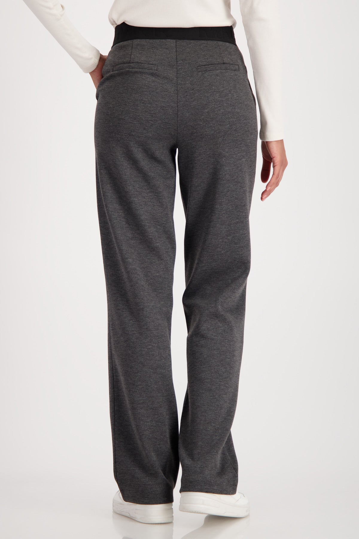 Monari - Pants with Lettering Band