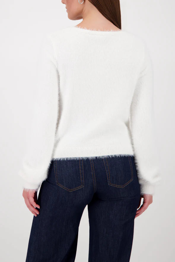 Monari - Plush Cardigan