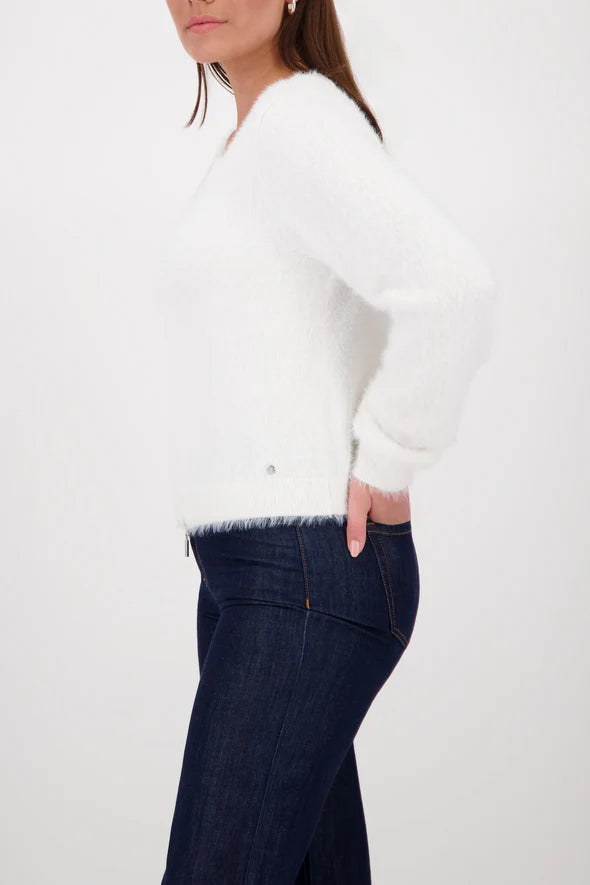 Monari - Plush Cardigan