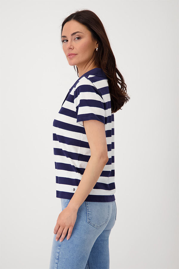 Monari - Polo Striped Jumper