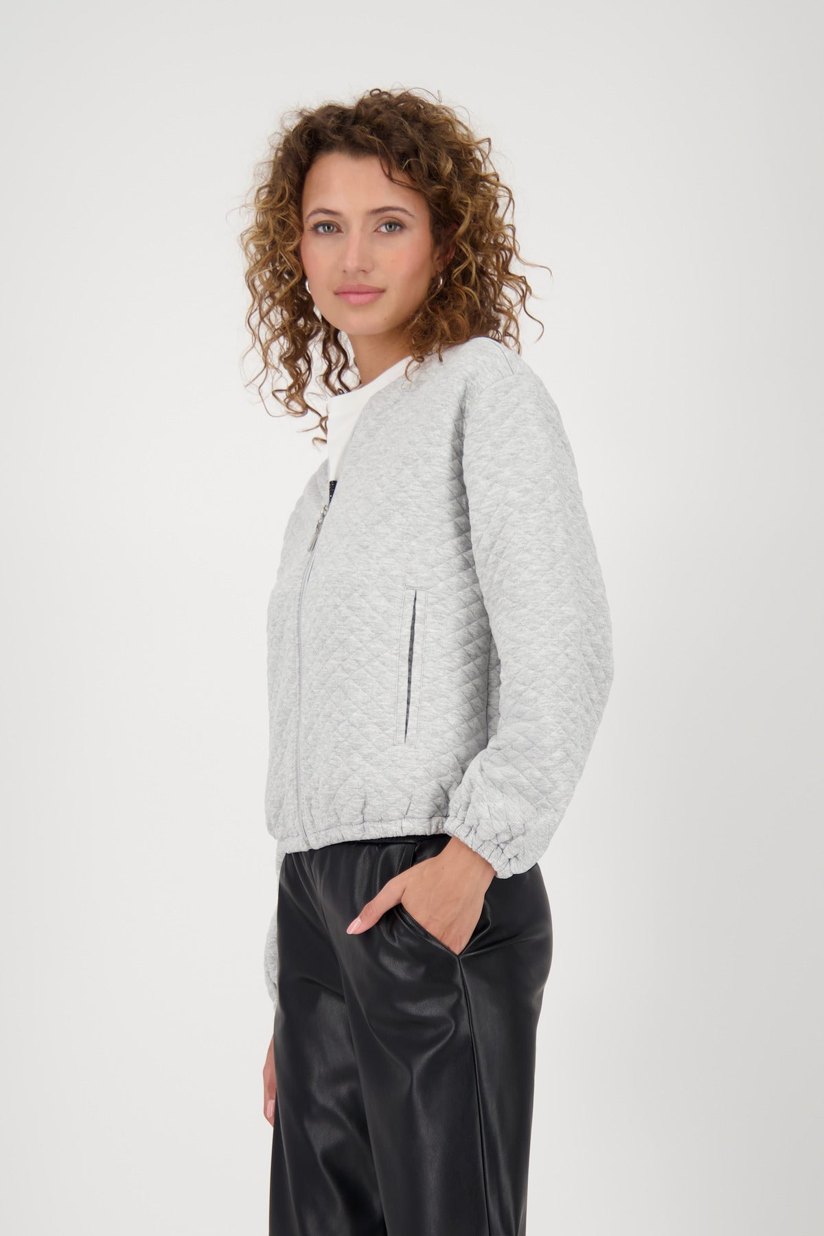 Monari - Quilted Jacket with Pockets