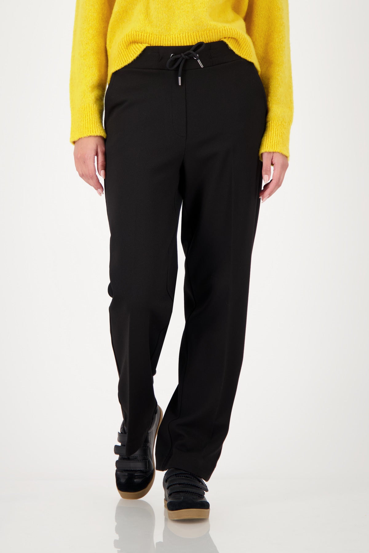 Monari - Ribbed Jogger with drawstring