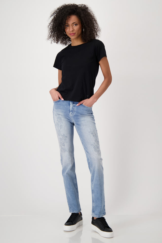 Monari - Round Neck T-Shirt