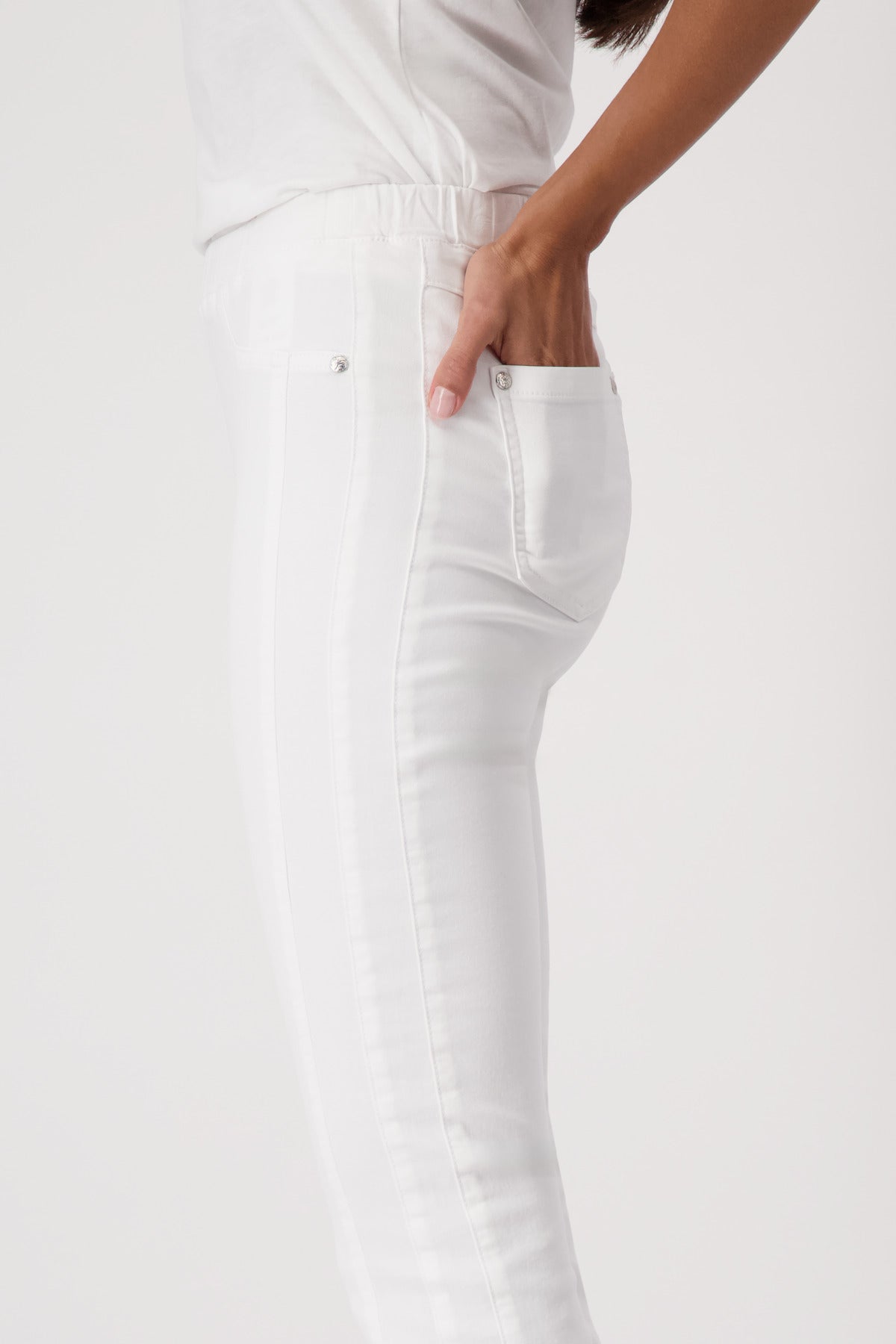 Monari - Slim Fit Back Pocket Jeggings