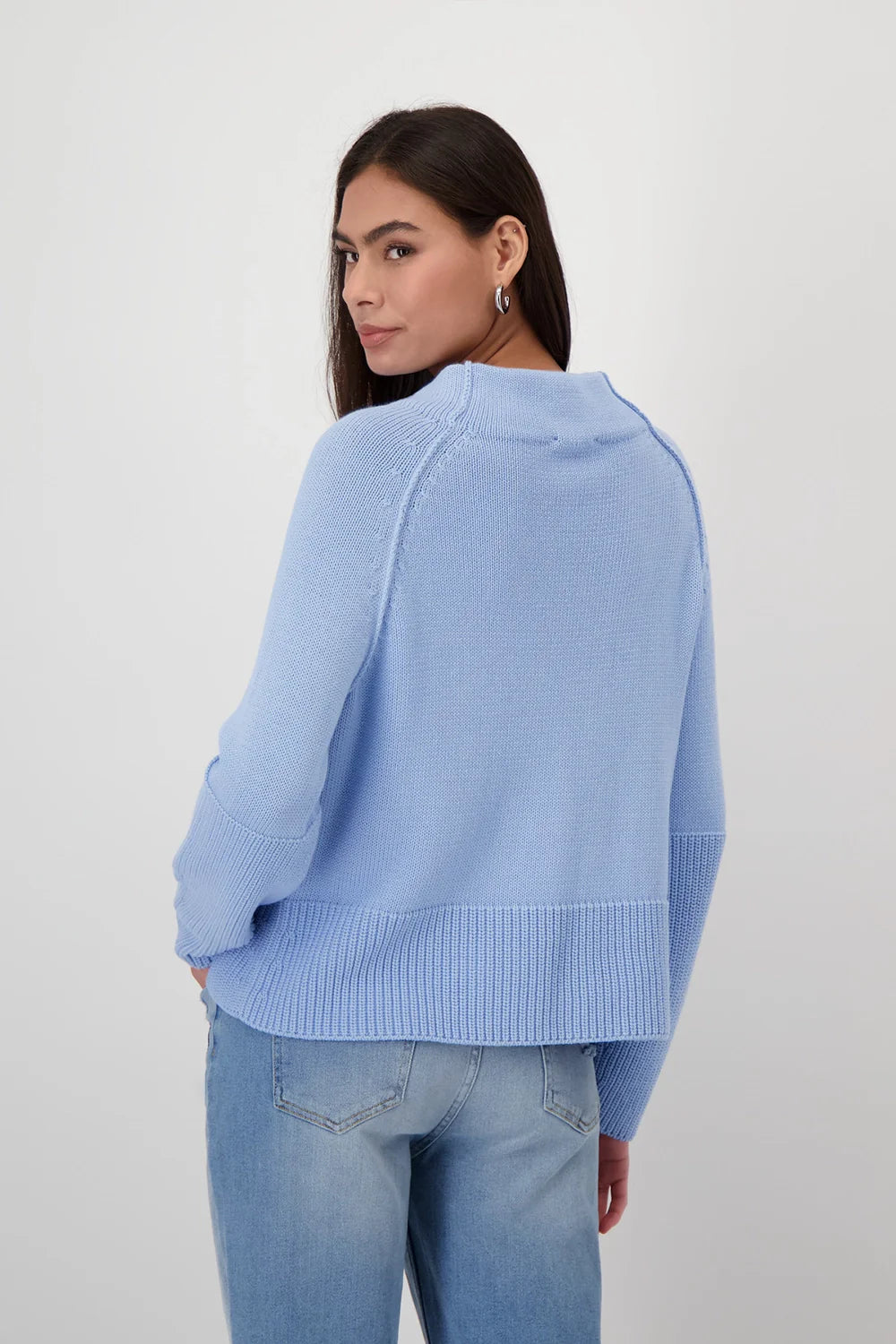 Monari - Standup Collar Pullover