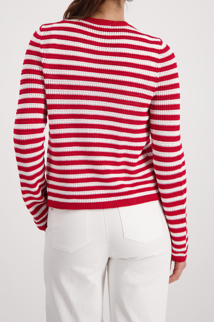 Monari - Striped Cardigan