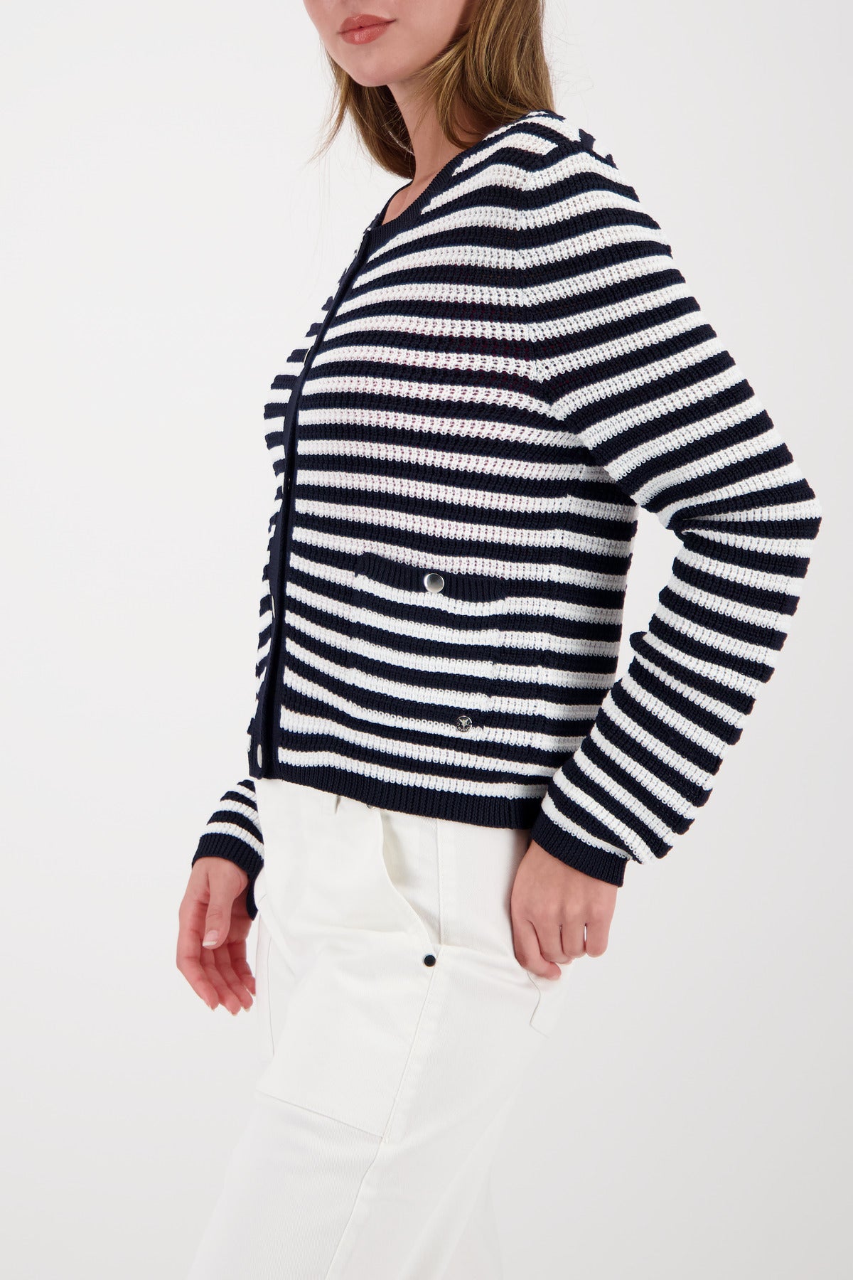 Monari - Striped Cardigan