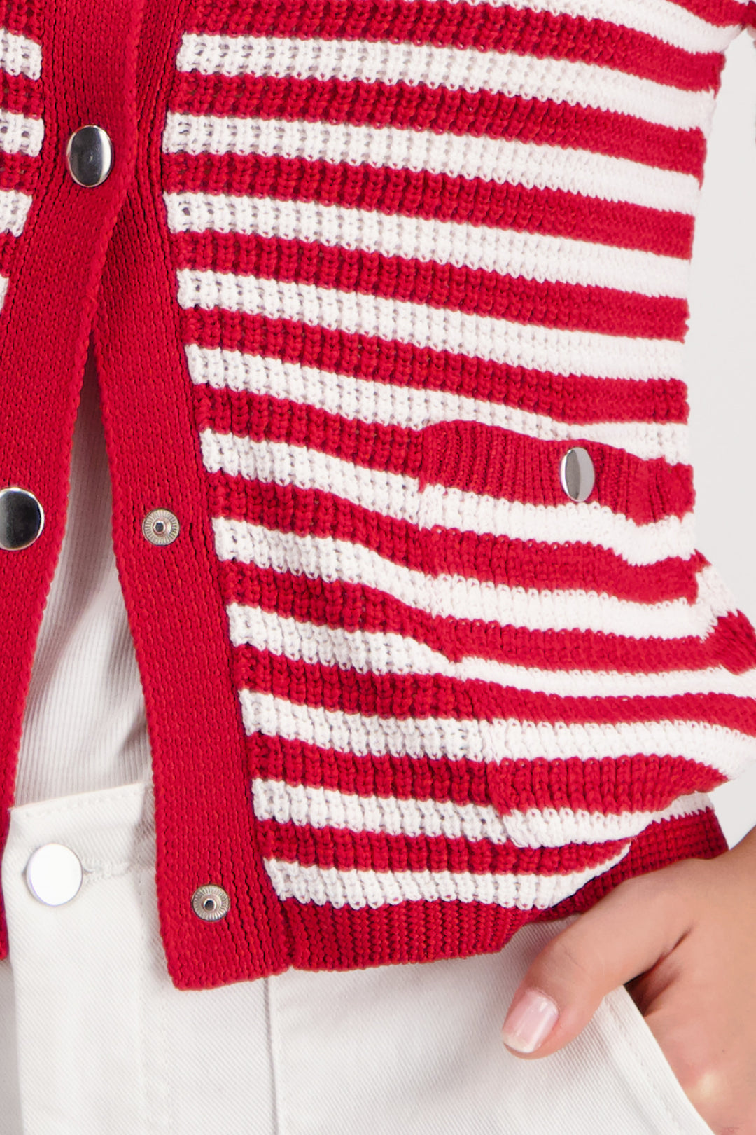 Monari - Striped Cardigan