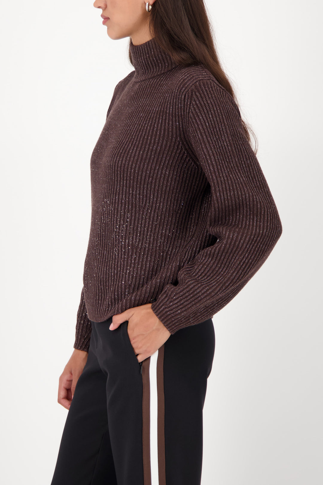 Monari - Sweater with Rhinestones
