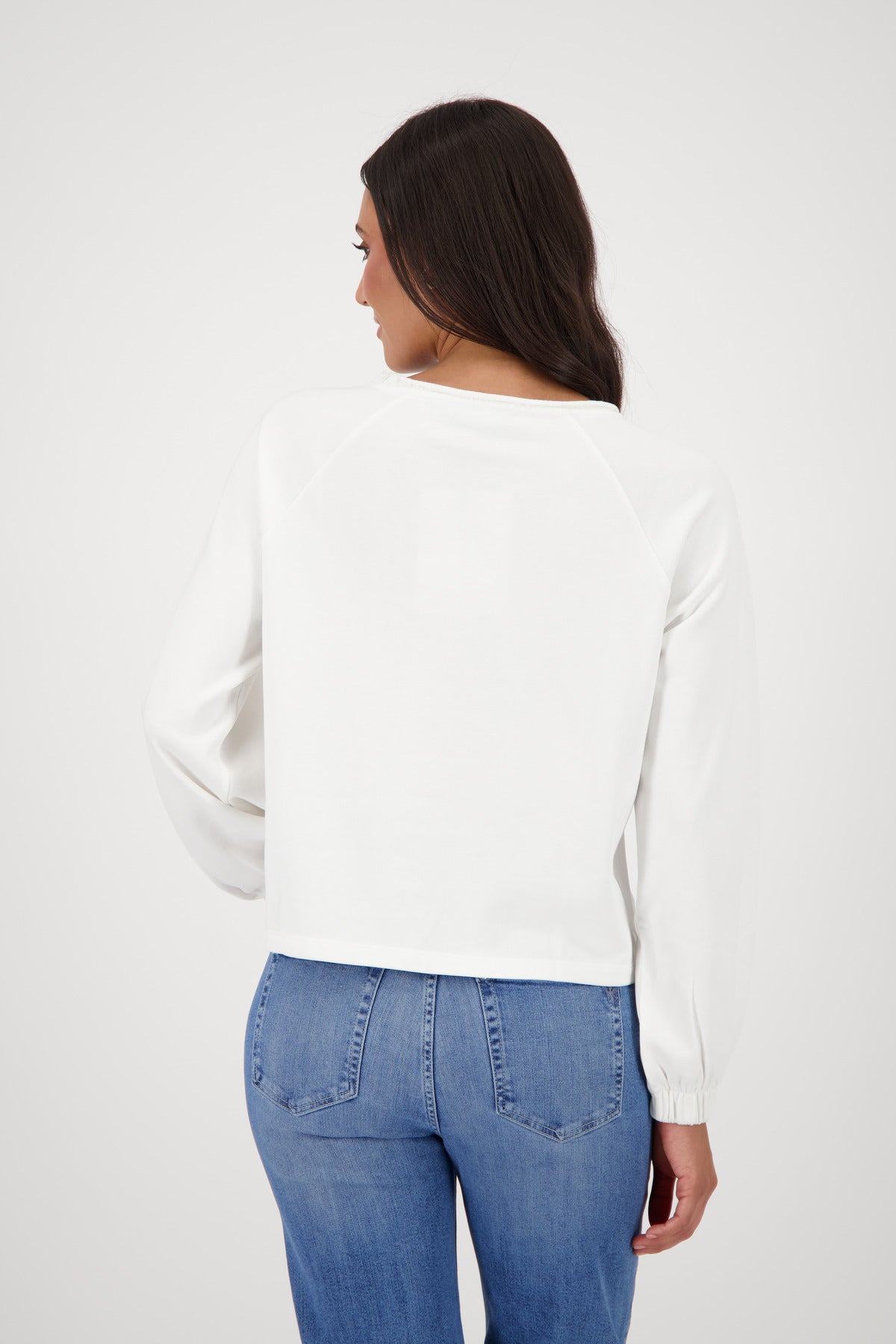 Monari - Sweatshirt with Rhinestones