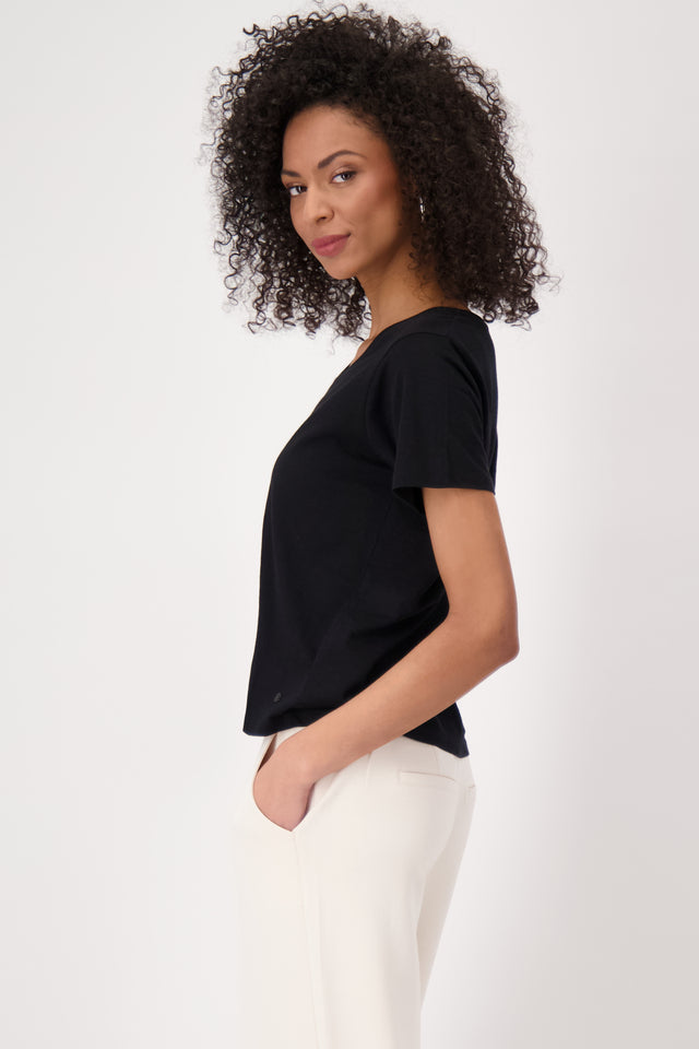 Monari - V-Neck T-Shirt