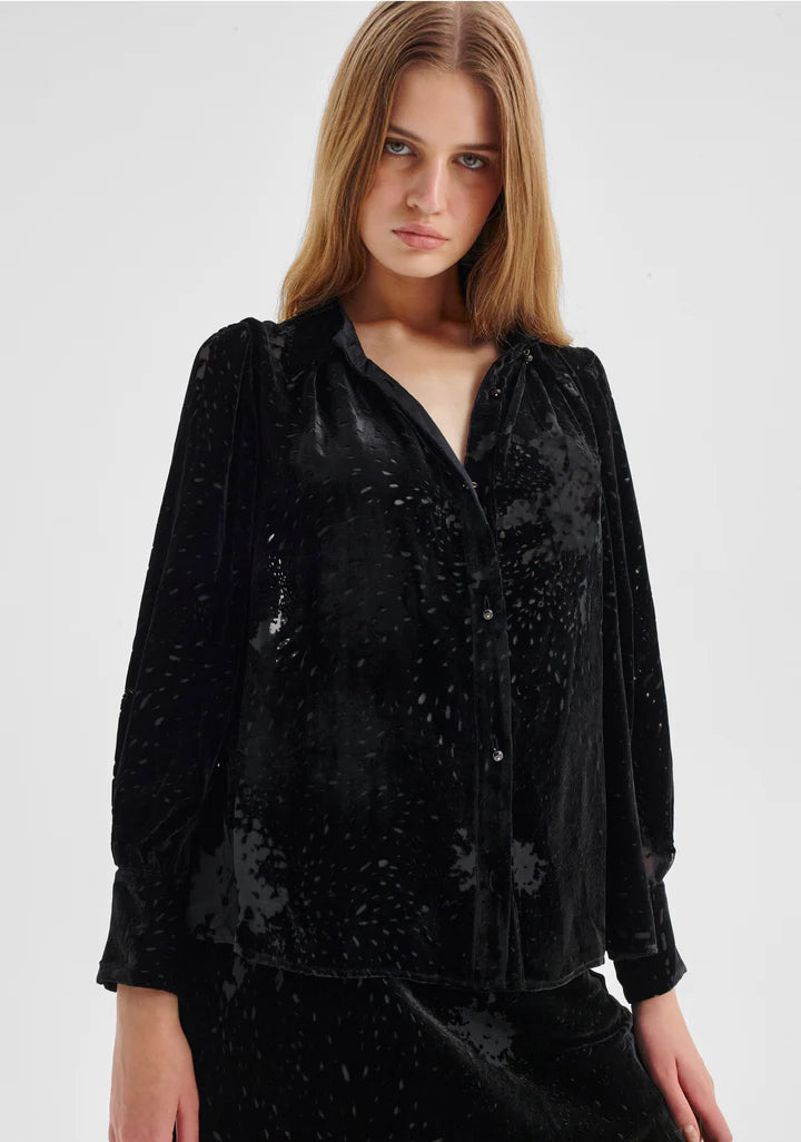 Morrison - Aurora Velvet Blouse