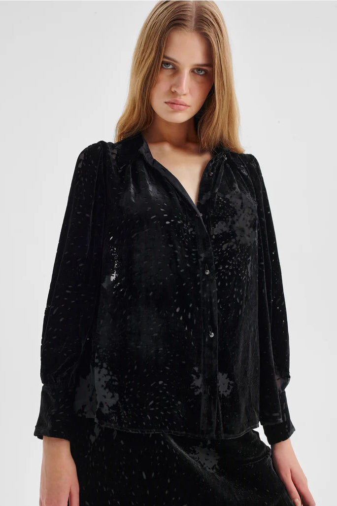 Morrison - Aurora Velvet Blouse