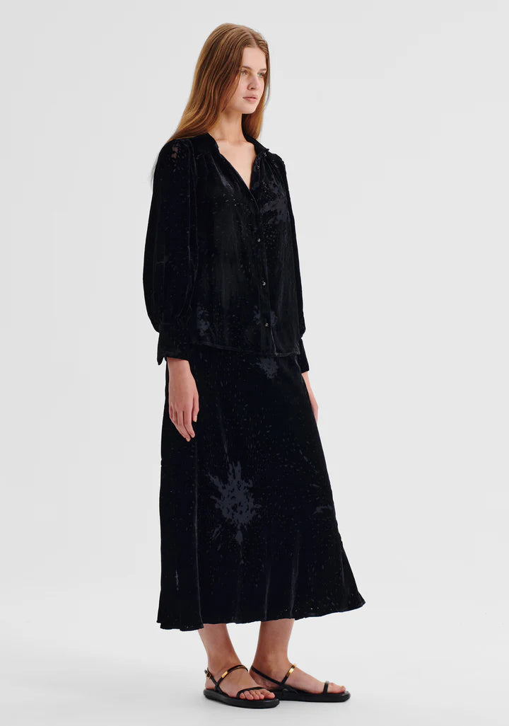 Morrison - Aurora Velvet Blouse