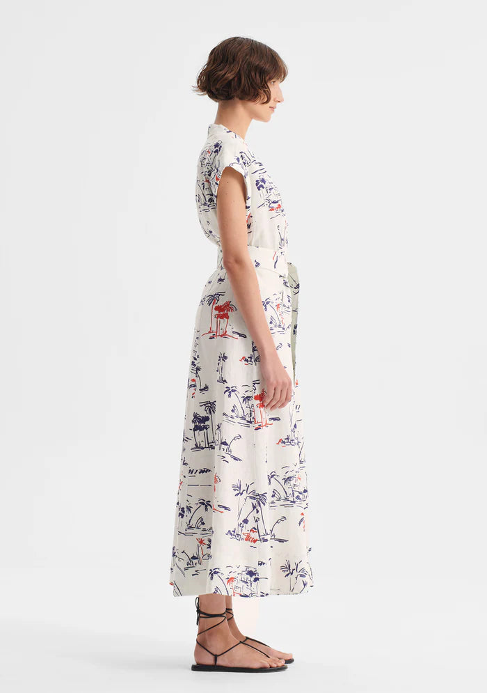 Morrison - Capri Linen Shirt Dress