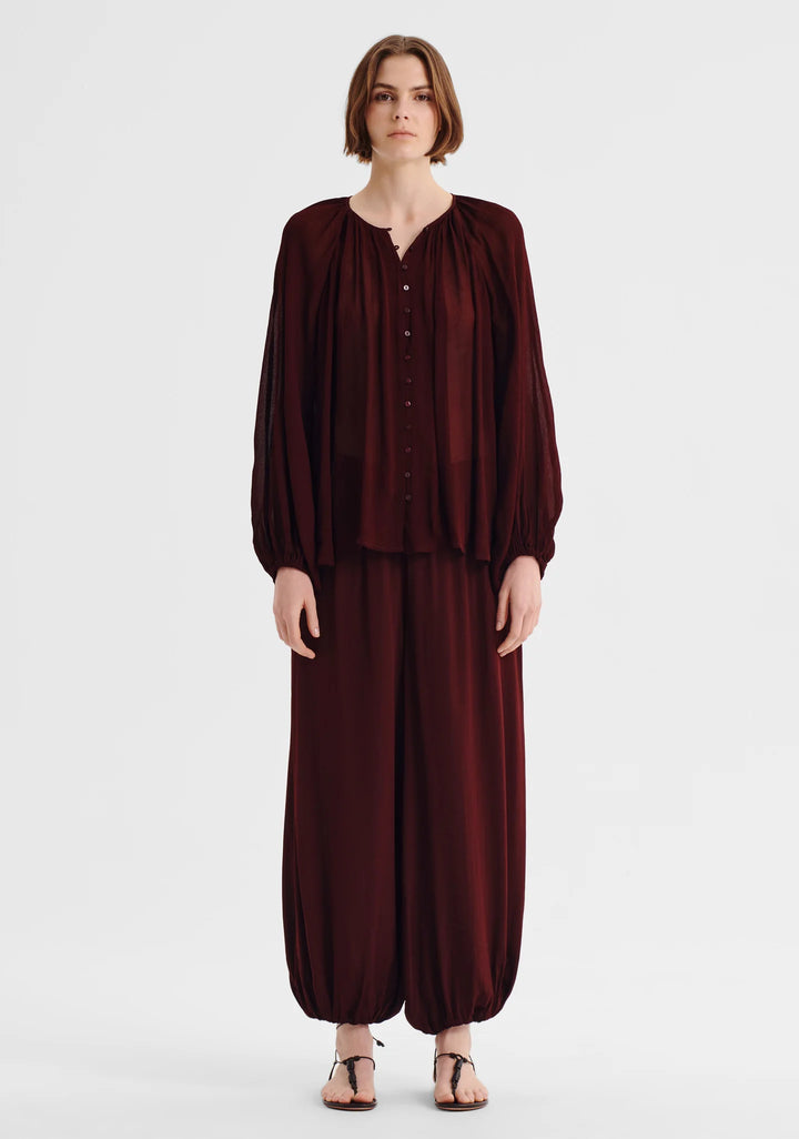 Morrison - Florian Blouse in Pinot