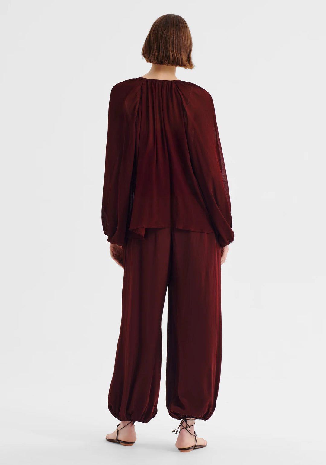 Morrison - Florian Blouse in Pinot