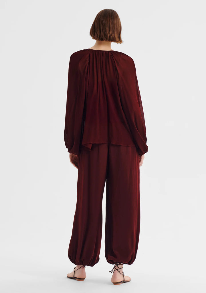 Morrison - Florian Blouse in Pinot