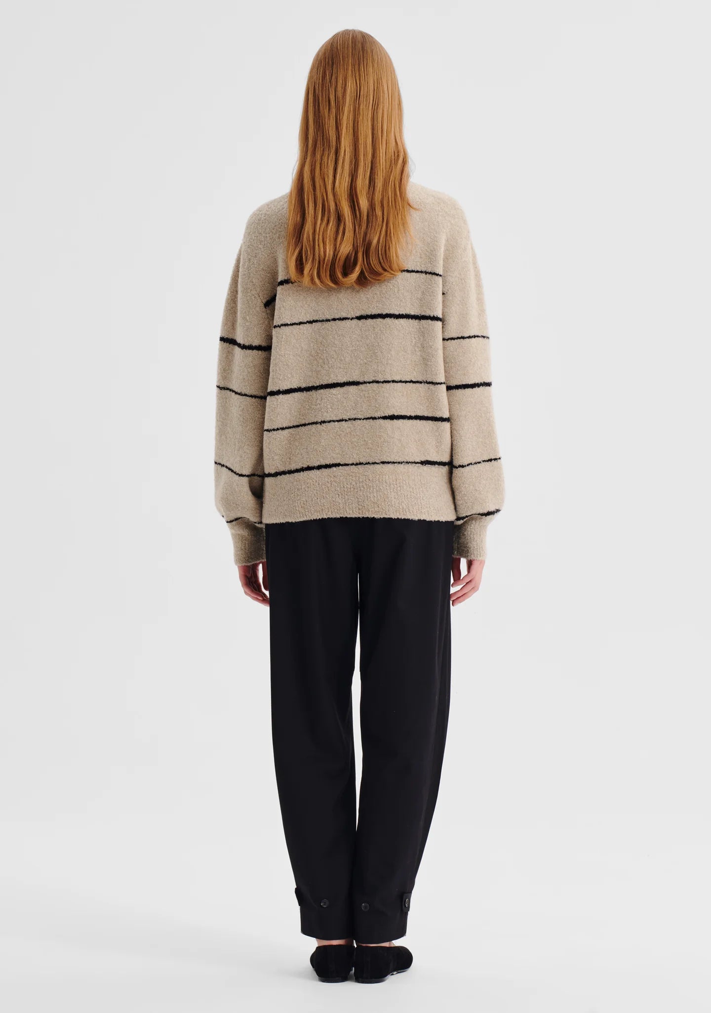 Morrison - Marcelle Striped Knit Pullover