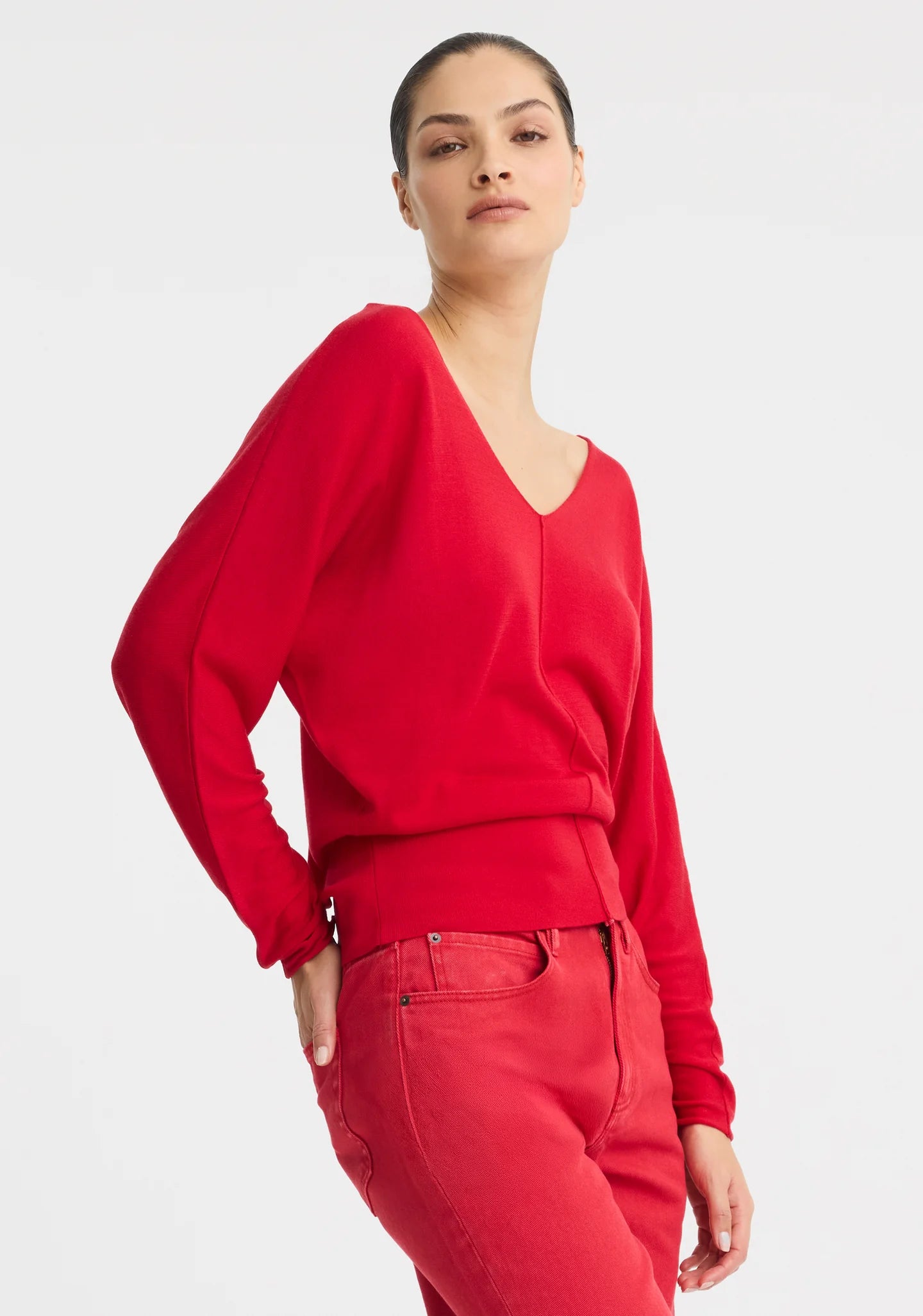 Morrison - Micah V-Neck Knit Pullover