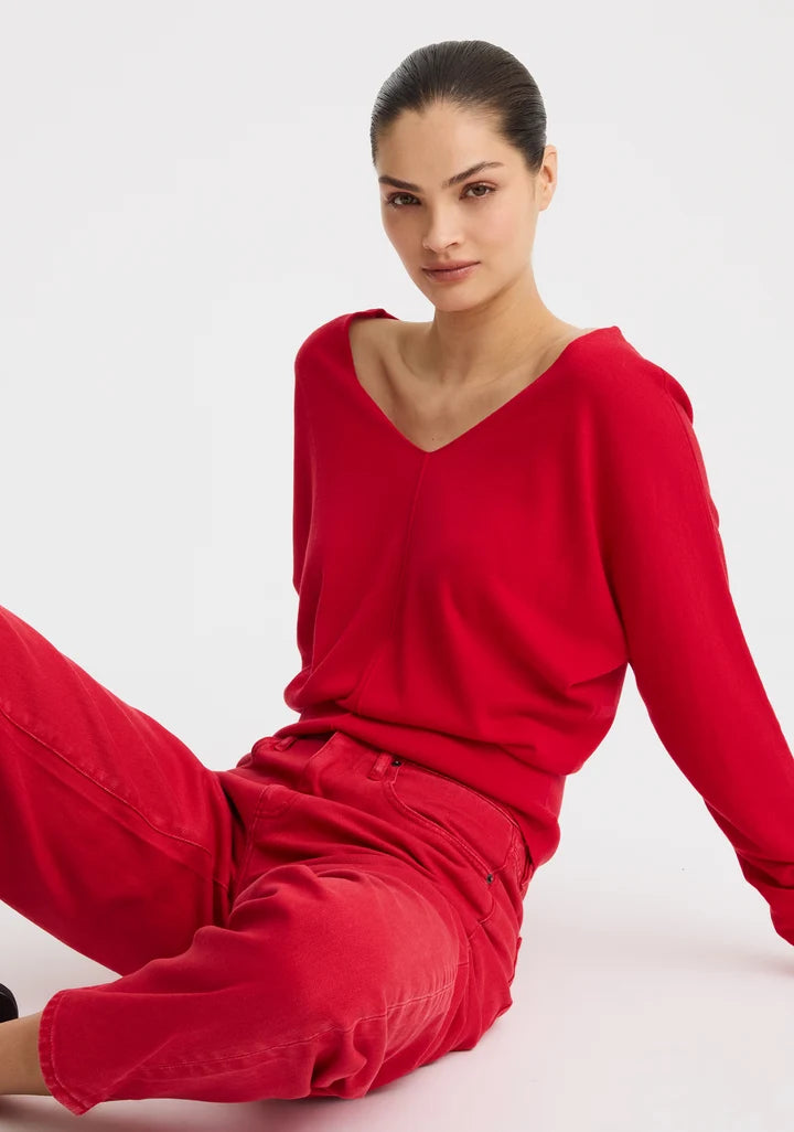 Morrison - Micah V-Neck Knit Pullover